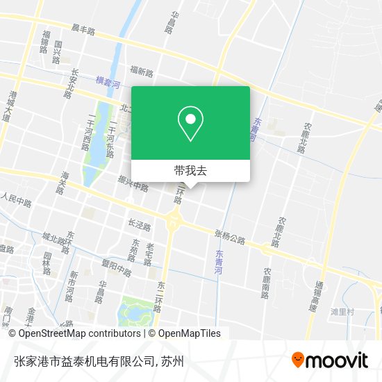 张家港市益泰机电有限公司地图