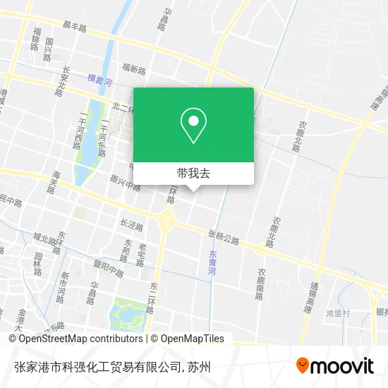 张家港市科强化工贸易有限公司地图