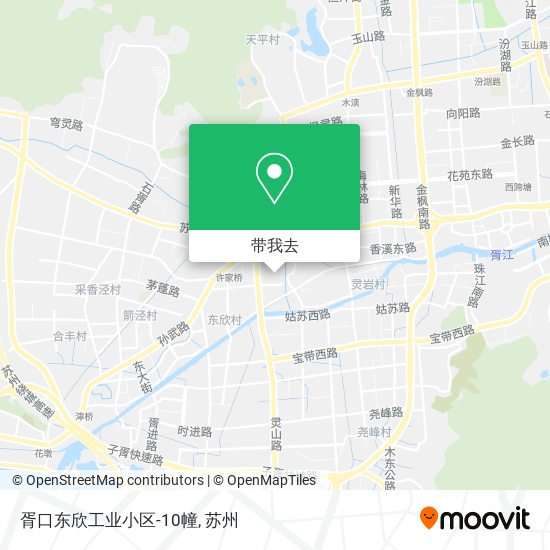 胥口东欣工业小区-10幢地图