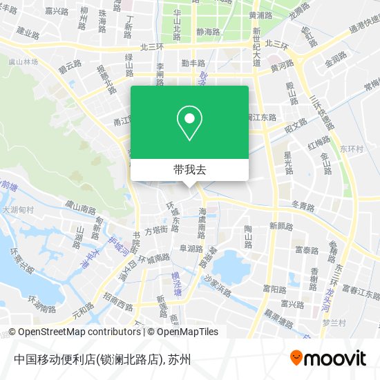 中国移动便利店(锁澜北路店)地图