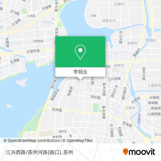 江兴西路/苏州河路(路口)地图