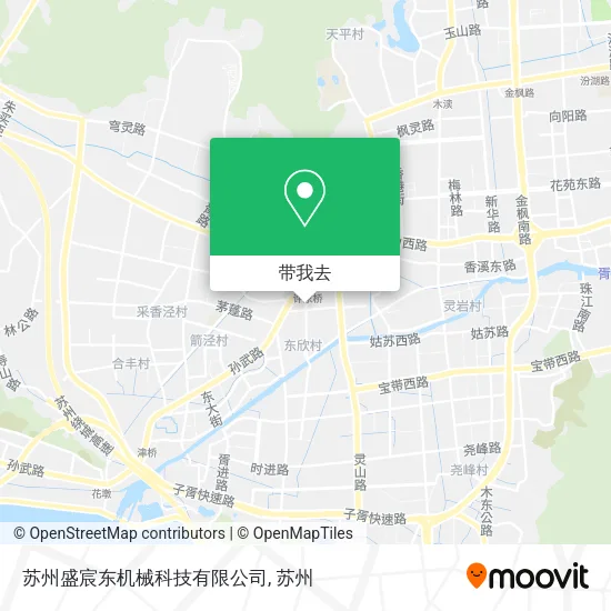 苏州盛宸东机械科技有限公司地图
