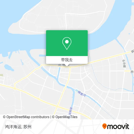 鸿洋海运地图