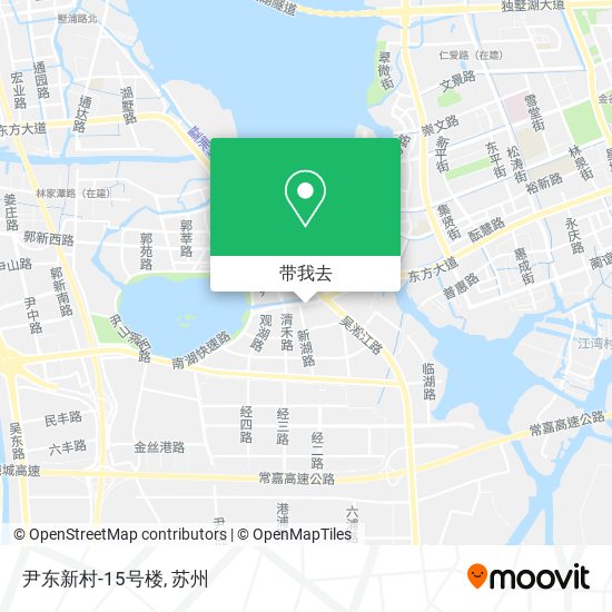 尹东新村-15号楼地图