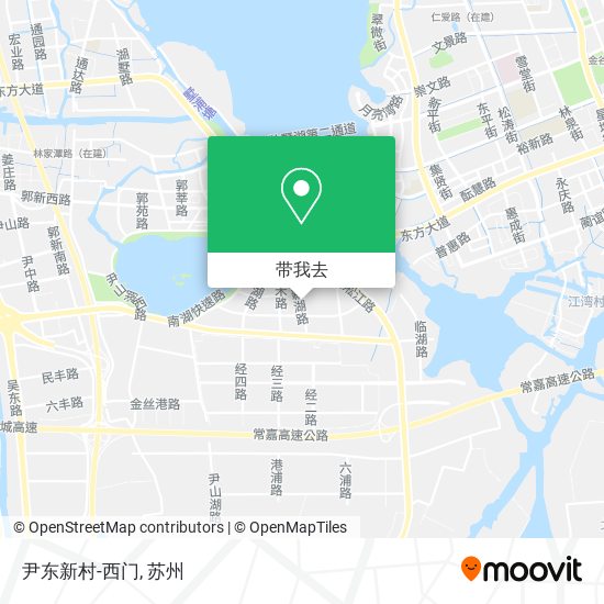 尹东新村-西门地图