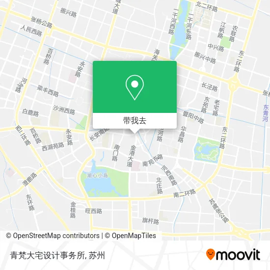 青梵大宅设计事务所地图