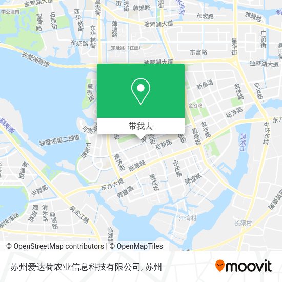 苏州爱达荷农业信息科技有限公司地图