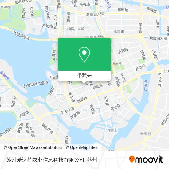 苏州爱达荷农业信息科技有限公司地图
