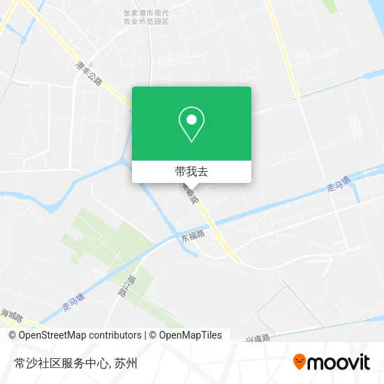 常沙社区服务中心地图