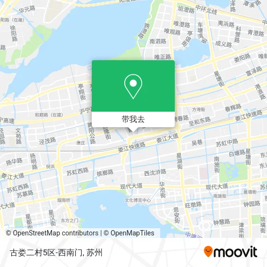 古娄二村5区-西南门地图