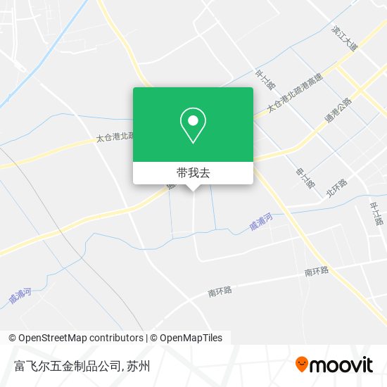 富飞尔五金制品公司地图