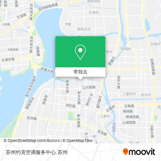 苏州约克空调服务中心地图