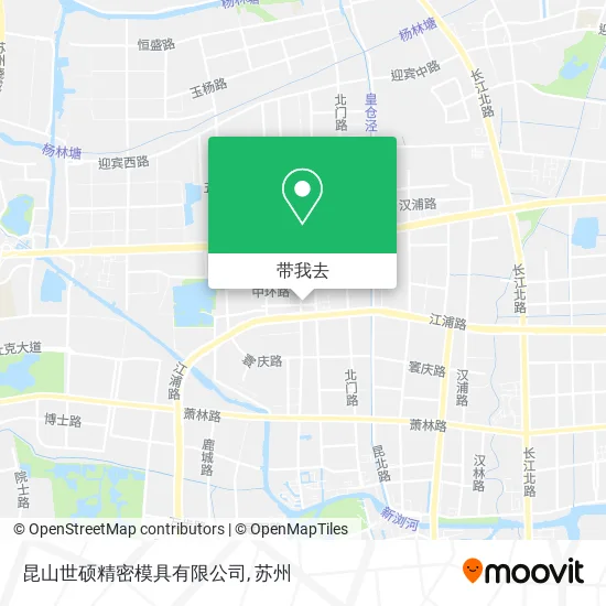 昆山世硕精密模具有限公司地图