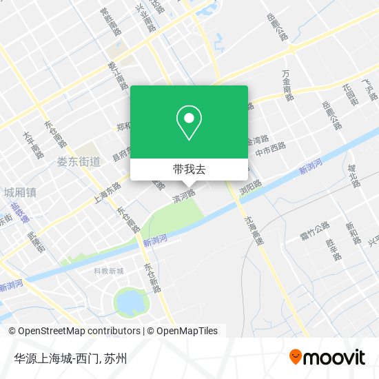 华源上海城-西门地图