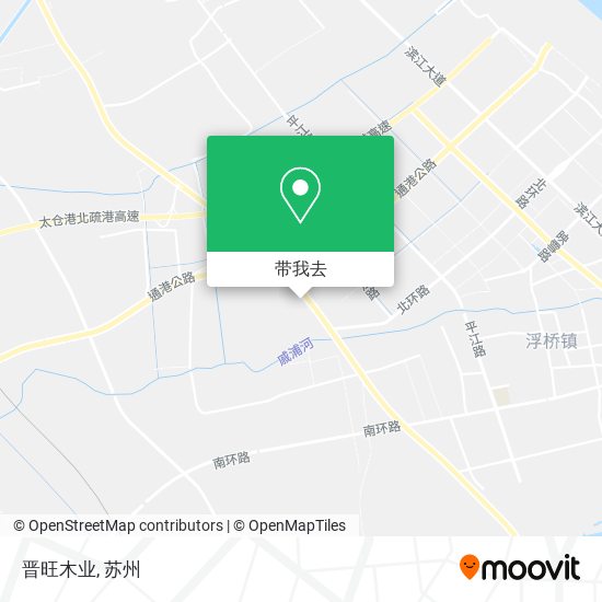 晋旺木业地图