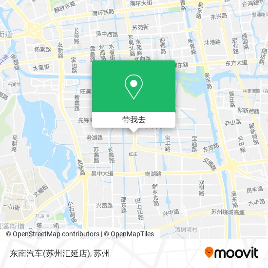 东南汽车(苏州汇延店)地图