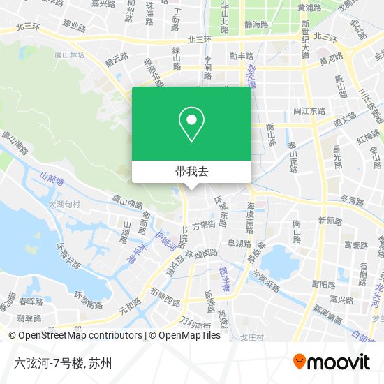 六弦河-7号楼地图