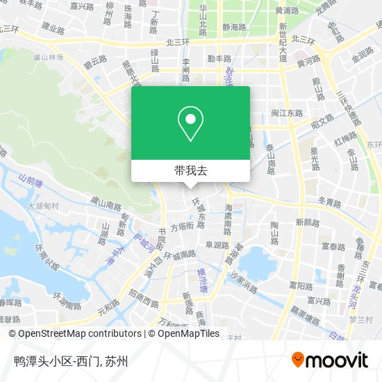 鸭潭头小区-西门地图