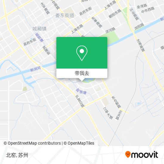 北窑地图