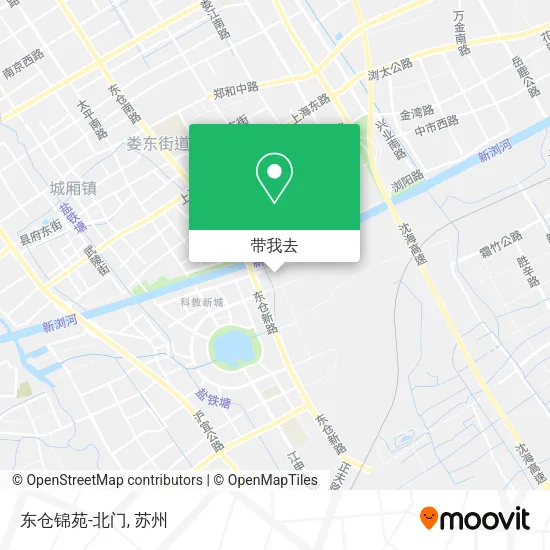 东仓锦苑-北门地图