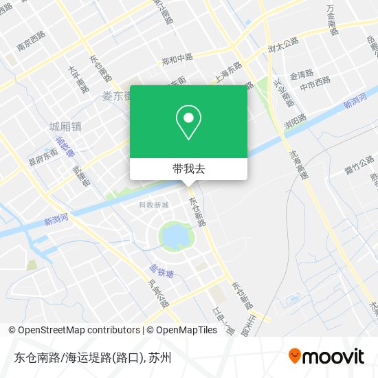 东仓南路/海运堤路(路口)地图