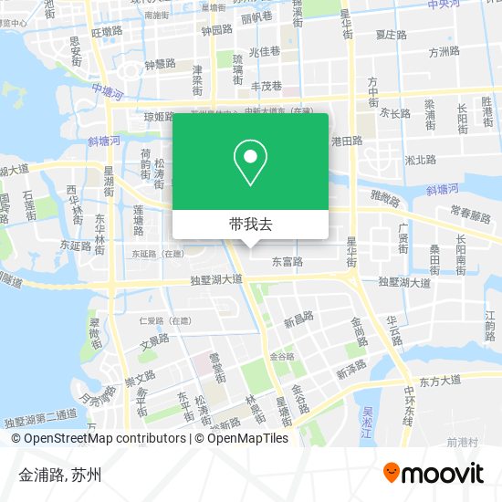 金浦路地图