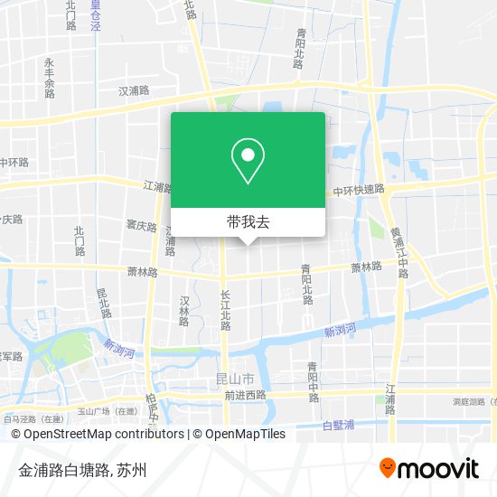 金浦路白塘路地图