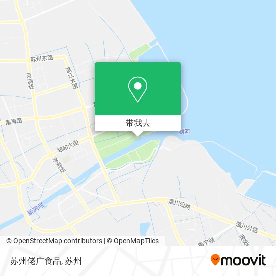 苏州佬广食品地图