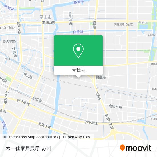 木一佳家居展厅地图