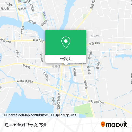 建丰五金厨卫专卖地图