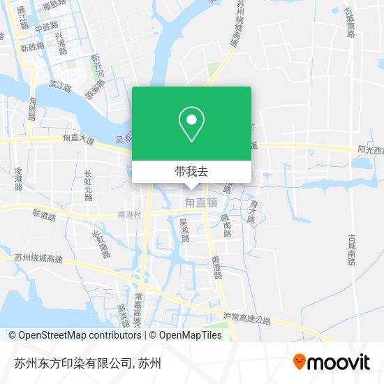 苏州东方印染有限公司地图