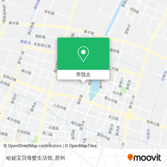 哈妮宝贝母婴生活馆地图