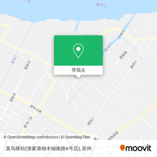 菜鸟驿站(张家港锦丰锦南路6号店)地图