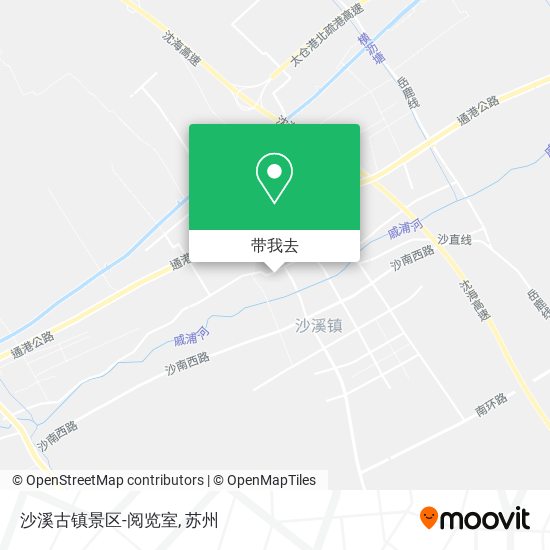 沙溪古镇景区-阅览室地图