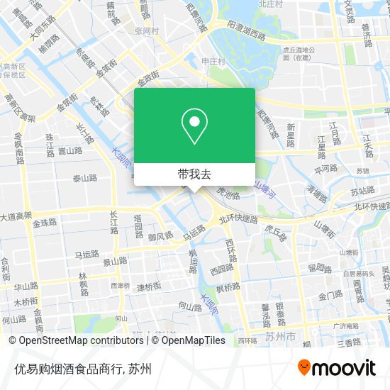 优易购烟酒食品商行地图