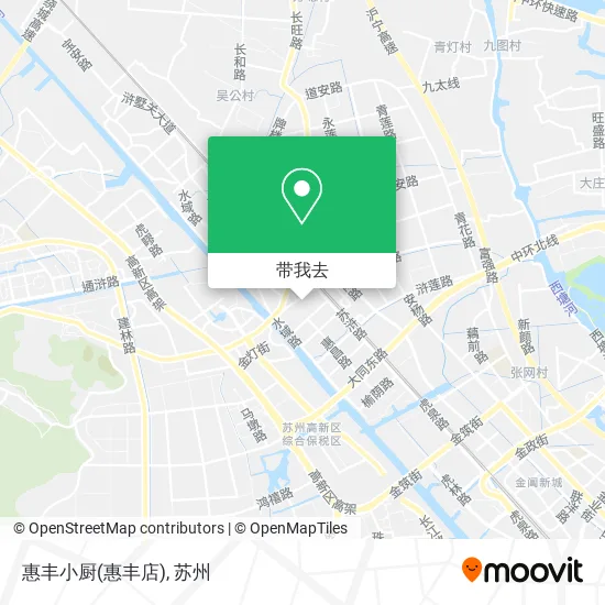 惠丰小厨(惠丰店)地图