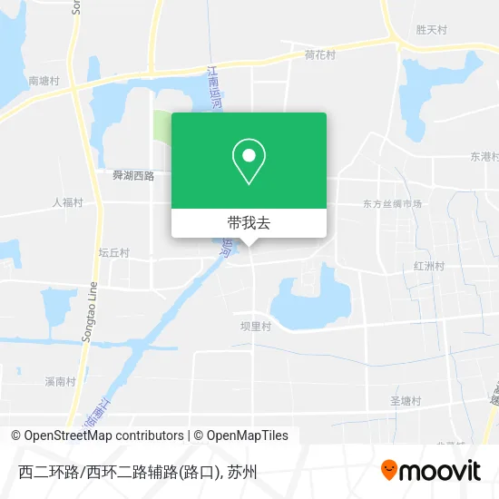 西二环路/西环二路辅路(路口)地图