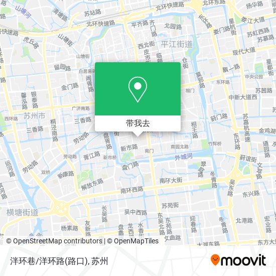 泮环巷/洋环路(路口)地图