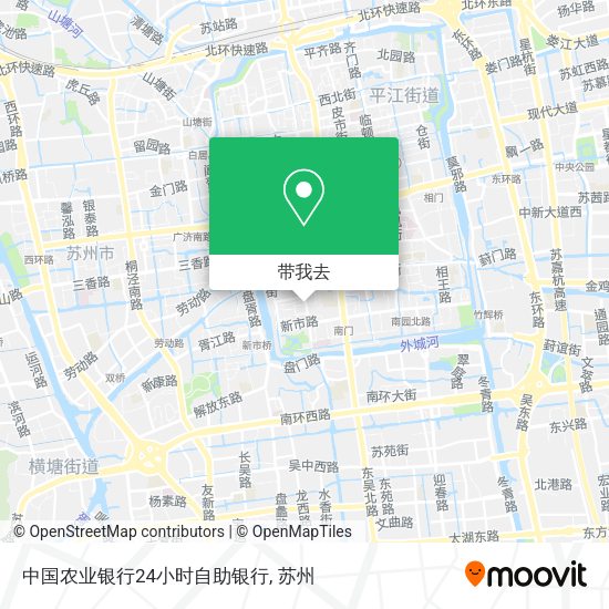 中国农业银行24小时自助银行地图