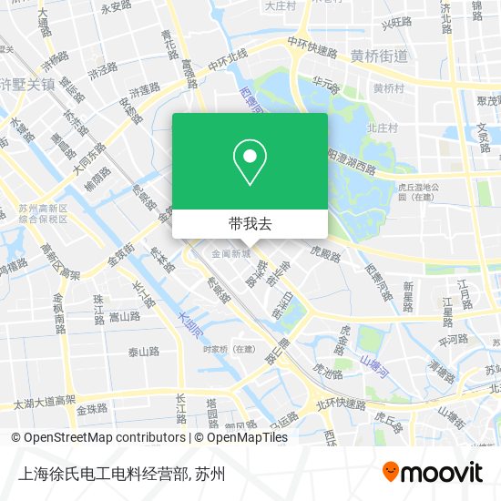 上海徐氏电工电料经营部地图