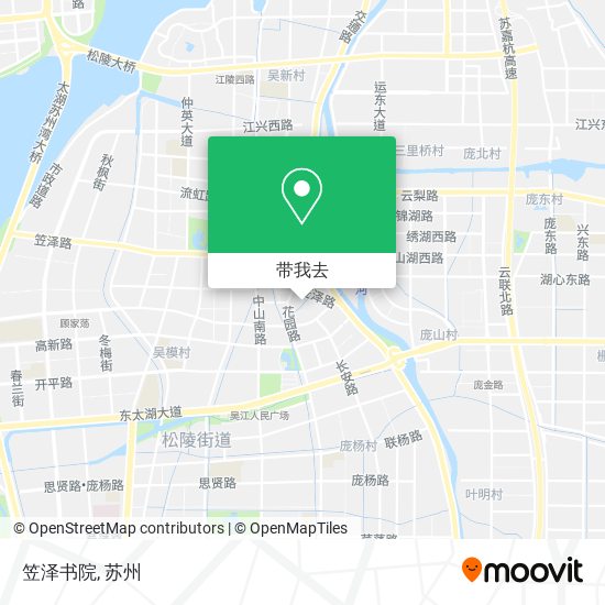 笠泽书院地图