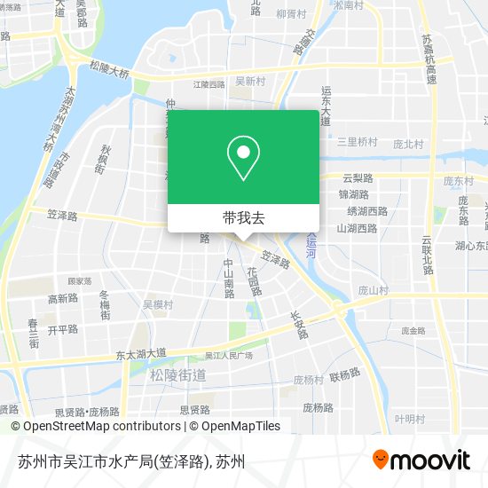 苏州市吴江市水产局(笠泽路)地图