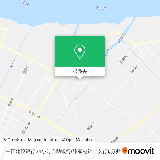 中国建设银行24小时自助银行(张家港锦丰支行)地图