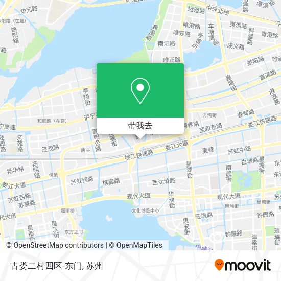 古娄二村四区-东门地图