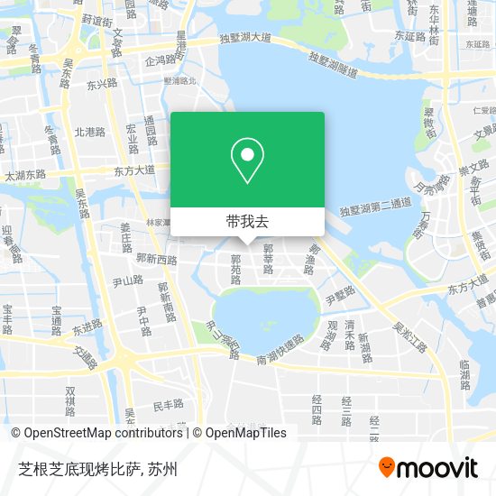 芝根芝底现烤比萨地图