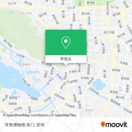 常熟博物馆-东门地图