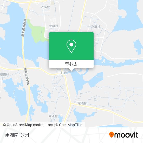 南湖园地图