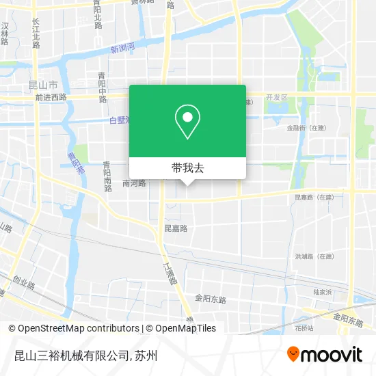昆山三裕机械有限公司地图