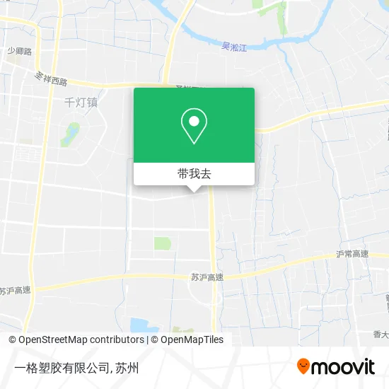 一格塑胶有限公司地图