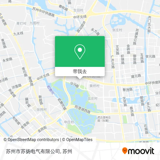 苏州市苏扬电气有限公司地图